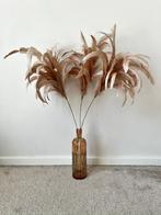 Vaas met decoratieve veren, ZGAN! Art nouveau koraal vintage, Huis en Inrichting, Woonaccessoires | Vazen, Overige materialen