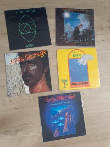 Verzameling vinyl: Miles Davis, Split Enz, Frank Zappa , ELO