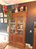 Nette vitrine kast, Huis en Inrichting, Ophalen, 50 tot 100 cm, Zo goed als nieuw, 150 tot 200 cm
