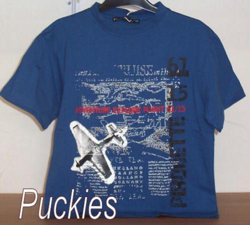 Blauw Pirouette t-shirt maat 104 *NIEUW* (6659) a, Kinderen en Baby's, Kinderkleding | Maat 104, Nieuw, Jongen, Shirt of Longsleeve