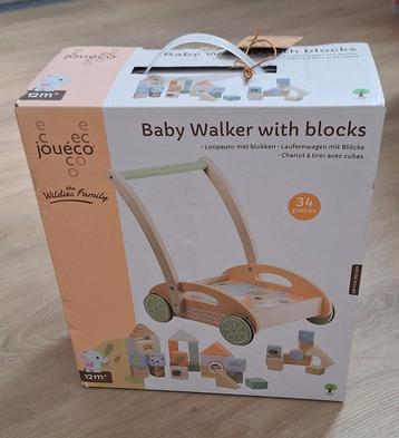 Loopwagen met blokken beschikbaar voor biedingen