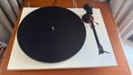 Pro-ject T1 evo wit platenspeler, Ophalen of Verzenden, Zo goed als nieuw, Overige merken