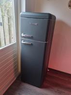 Schneider SCDD309VB Vintage look koel-vriescombinatie, Witgoed en Apparatuur, Ophalen, 200 liter of meer, 160 cm of meer, Zo goed als nieuw