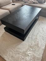 Salon tafel zwart, Ophalen, 50 tot 100 cm, Zo goed als nieuw, Minder dan 50 cm