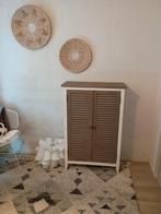 Kastje met Louvre Deuren, Huis en Inrichting, Ophalen, 100 tot 150 cm, 50 tot 100 cm, Landelijk