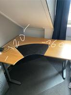 GRATIS! IKEA Galant Bureau - Hoekmodel, Huis en Inrichting, Ophalen, In hoogte verstelbaar, Gebruikt, Bureau