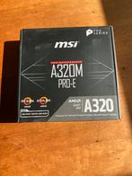 MSI A320M PRO-E gloednieuw! Zie beschrijving!, DDR4, Nieuw, Ophalen of Verzenden, Micro-ATX