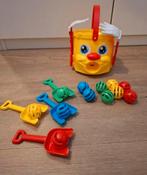 Vrolijke ballenschietende emmer met schepjes, Kinderen en Baby's, Ophalen of Verzenden, Zo goed als nieuw, Overige typen, Met geluid