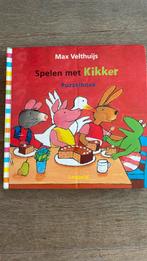 Max Velthuijs - Spelen met Kikker, Boeken, Kinderboeken | Baby's en Peuters, Max Velthuijs, Ophalen of Verzenden, Zo goed als nieuw