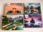 4 puzzels, Ophalen of Verzenden, 500 t/m 1500 stukjes, Zo goed als nieuw, Legpuzzel