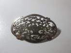 Oud zilveren broche gemerkt., Sieraden, Tassen en Uiterlijk, Broches, Ophalen of Verzenden, Gebruikt, Zilver, Zilver