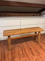 Teak houten bankje, Huis en Inrichting, Ophalen, Zo goed als nieuw, Hout