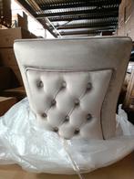 3 Rixos stoelen luxe in de doos NIEUW taupe met gouden poten, Huis en Inrichting, Overige kleuren, Drie, Luxe, Nieuw