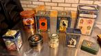 Vintage decoratieve blikken 9 stuks, Ophalen, Gebruikt, Overige, Overige merken