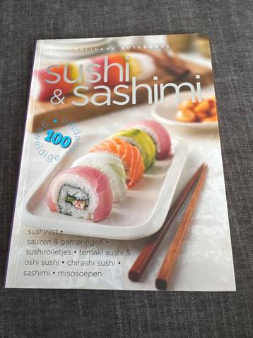 Sushi & Sashimi Kookboek beschikbaar voor biedingen