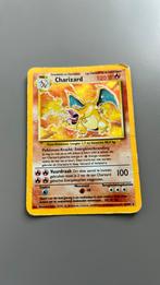 Base set holo charizard 4/102, Ophalen of Verzenden, Gebruikt, Losse kaart