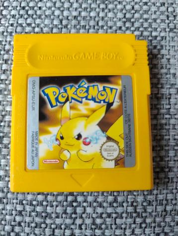 Pokémon Yellow voor Game Boy beschikbaar voor biedingen