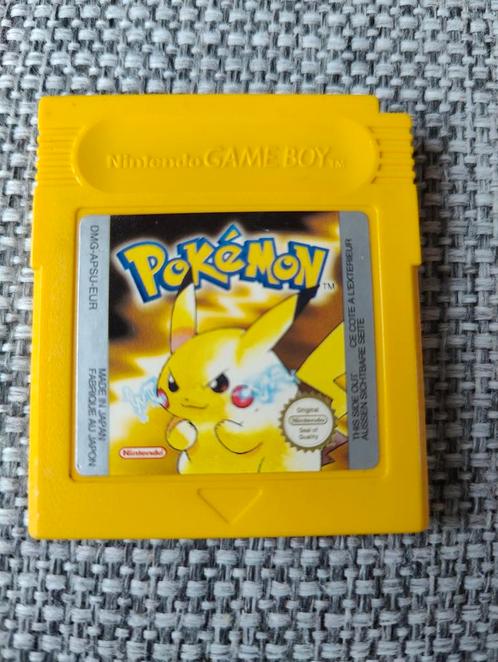 Pokémon Yellow voor Game Boy, Spelcomputers en Games, Games | Nintendo Game Boy, Zo goed als nieuw, Role Playing Game (Rpg), 1 speler