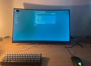 Msi monitor + toetsenbord en muis  beschikbaar voor biedingen