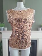 Ted Baker pailletten glitter top 2 38 M Gratis Verzenden !, Maat 38/40 (M), Overige kleuren, Verzenden, Zo goed als nieuw