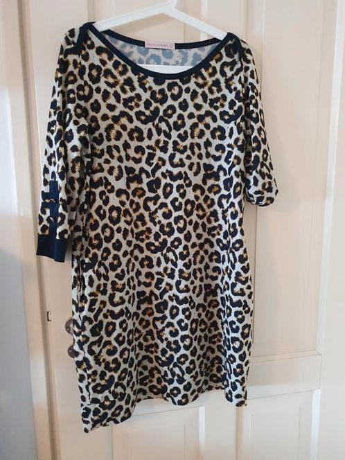 Studio Anneloes tuniek/jurk maat L, Kleding | Dames, Jurken, Zo goed als nieuw, Blauw, Boven de knie, Ophalen of Verzenden