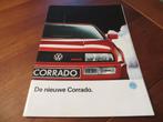 Folder Volkswagen Corrado G 60 1988, Volkswagen, Ophalen of Verzenden, Zo goed als nieuw, Volkswagen