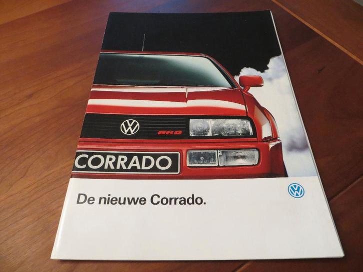 Folder Volkswagen Corrado G 60 1988, Boeken, Auto's | Folders en Tijdschriften, Zo goed als nieuw, Volkswagen, Ophalen of Verzenden