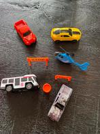 Speelgoed auto's, helikopter en wegafzetting, Ophalen of Verzenden, Zo goed als nieuw