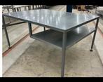 Metalen werktafel 200x145x95 cm Op=Op!, Ophalen, Gebruikt, 170 cm of meer, Nb