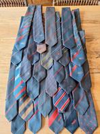 30 Blauw-Rode Stropdassen - Mooie Collectie!, Kleding | Heren, Stropdassen, Ophalen of Verzenden, Gedragen, Blauw, Met patroon