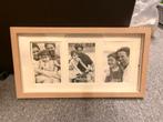 Collage fotolijst voor 3 fotos 10x15 beige hout kleur nieuw, Ophalen of Verzenden
