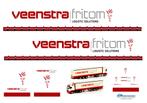 Vrachtauto decal 1:50 Veenstra Fritom ( trailer ), Hobby en Vrije tijd, Modelauto's | 1:50, Verzenden, Nieuw, Bus of Vrachtwagen