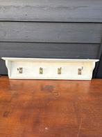 Wandkapstok met plank, 68 cm, Huis en Inrichting, Woonaccessoires | Kapstokken, Gebruikt, Minder dan 100 cm, Hout, Ophalen