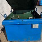 Mobiele dieseltank 600 ltr staal 12v of 220 v pomp mogelijk, Ophalen of Verzenden, Gebruikt