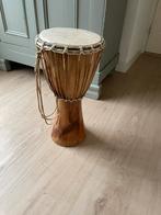 Originele Afrikaanse hand trommel, Muziek en Instrumenten, Percussie, Trommel, Zo goed als nieuw, Ophalen
