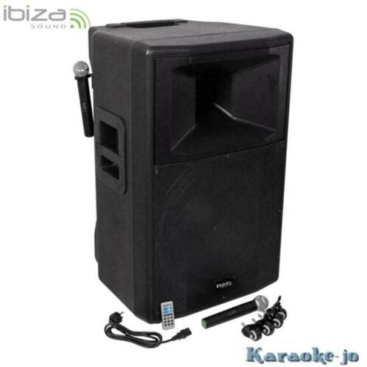 IBIZA RX18A-BT Mobiel Geluid-systeem 18 inch 1000 Watt, Audio, Tv en Foto, Luidsprekers, Nieuw, Overige typen, 120 watt of meer