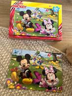 Mickey mouse puzzel 24 stukjes, Ophalen, 10 tot 50 stukjes, Zo goed als nieuw, 2 tot 4 jaar