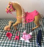 BARBIE Paard inclusief kleding en accessoires voor de pop, Kinderen en Baby's, Speelgoed | Poppen, Zo goed als nieuw, Ophalen