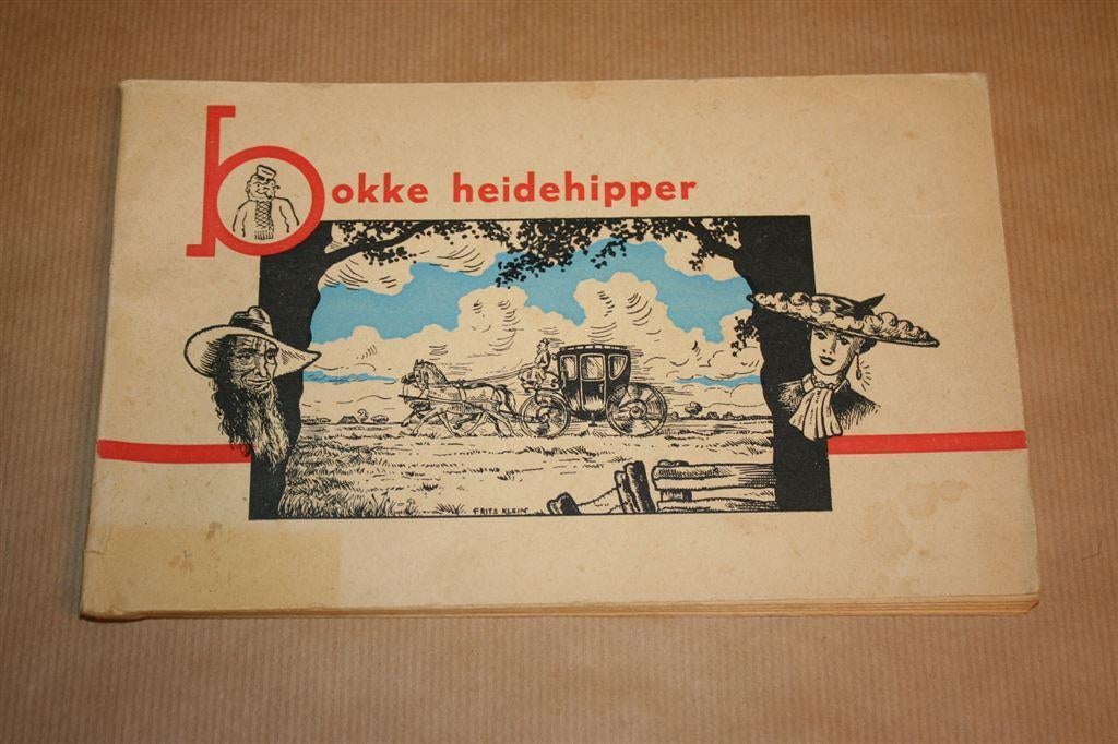 Bokke Heidehipper - Overval op de postkoets - 1947 !!, Eén stripboek, Ophalen of Verzenden, Gelezen