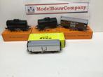 Kleinbahn Ho 4 x wagons, Hobby en Vrije tijd, Modeltreinen | H0, Overige merken, Gelijkstroom, Wagon, Ophalen of Verzenden