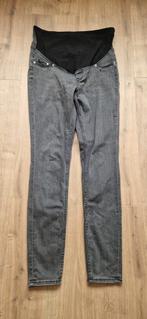 H&M mama donkergrijze zwangerschapsbroek maat 38, Maat 38/40 (M), Ophalen of Verzenden, Zo goed als nieuw, Grijs