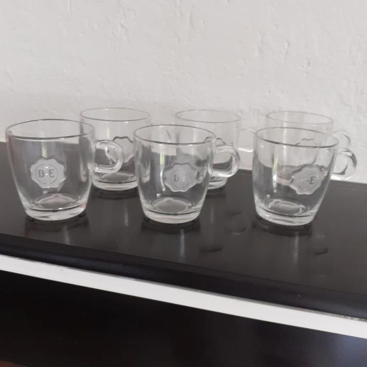 Douwe Egberts kopjes senseo model, Verzamelen, Glas en Borrelglaasjes, Zo goed als nieuw, Overige typen, Ophalen of Verzenden