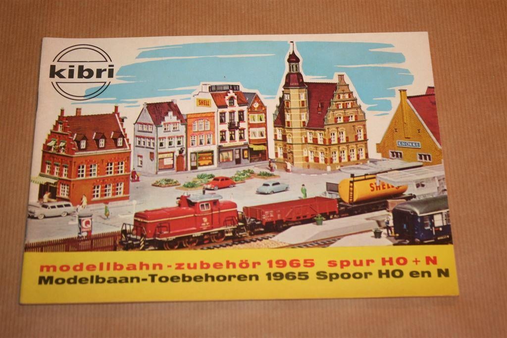 Catalogus Kibri Modelbaan-Toebehoren - 1965 !!, Wisselstroom, Gebruikt, Wagon, Ophalen of Verzenden