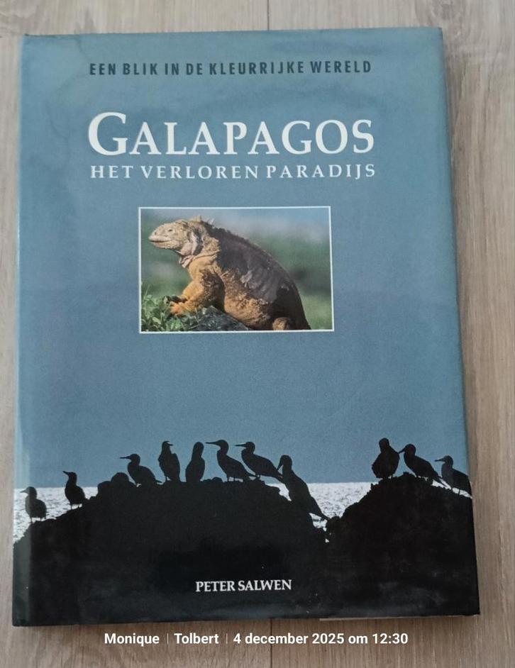 Galapagos: Het Verloren Paradijs - Natuurboek, Boeken, Natuur, Zo goed als nieuw, Natuur algemeen, Ophalen of Verzenden