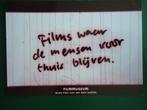 (122) Boomerangkaart: Reclame FILMMUSEUM, Verzamelen, Ansichtkaarten | Themakaarten, Verzenden, Ongelopen, Overige thema's