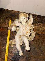Forse vintage porcelijnen engel voor bvb aan de muur, Ophalen of Verzenden, Zo goed als nieuw