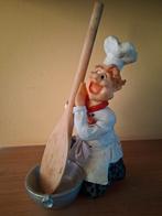 Kok met pollepel, Ophalen