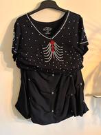 Carnaval Setje Rok & T-shirt - Handgemaakt!, Ophalen of Verzenden, Zo goed als nieuw, Maat 46/48 (XL) of groter