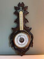 Antieke Wuba Barometer & Thermometer in Houten Lijst, Antiek en Kunst, Ophalen