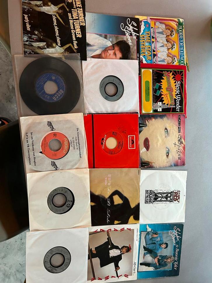 30 Vinyl Singles - Diverse Artiesten, Cd's en Dvd's, Vinyl Singles, Gebruikt, Single, Pop, 7 inch, Ophalen of Verzenden